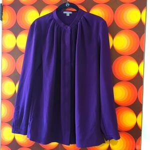 COS button down blouse